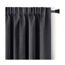 Sötétszürke dimout (részleges sötétítő) függöny 140x245 cm Kierra – Restilo