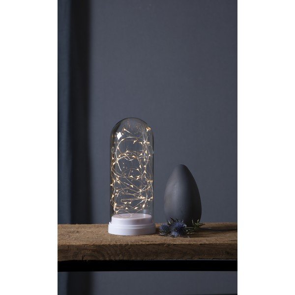 Glass Dome LED dekoráció, magasság 25 cm - Star Trading-image-1