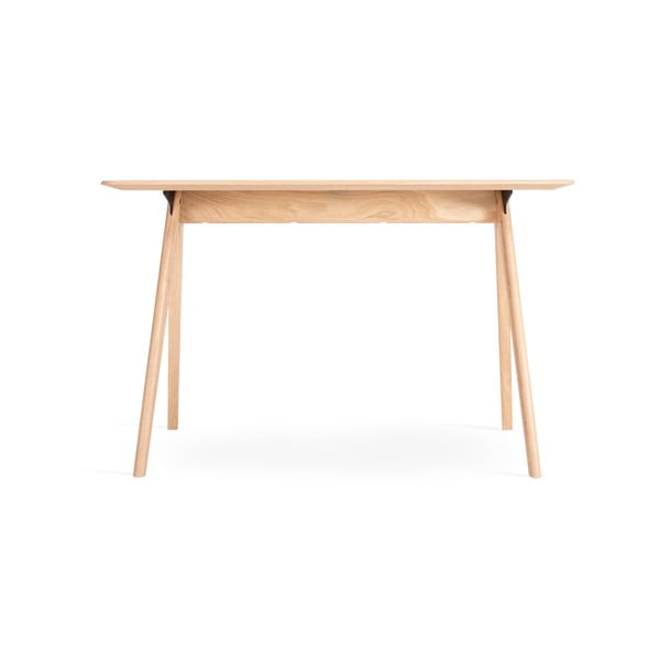 Tölgyfa íróasztal 60x120 cm Ava – Gazzda-image-3