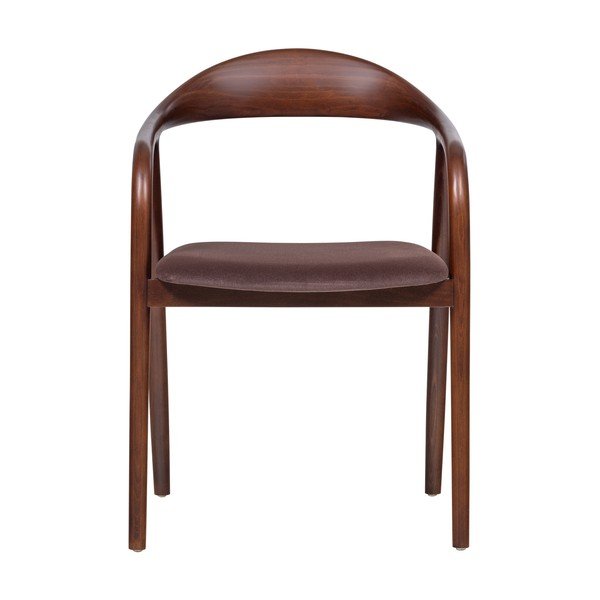 Barna bükkfa karfás étkezőszék Bran – WOOOD-image-2