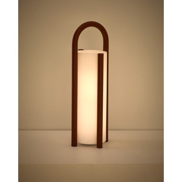 USB LED hordozható kültéri lámpa ø 16 cm Leros – Kave Home-image-4