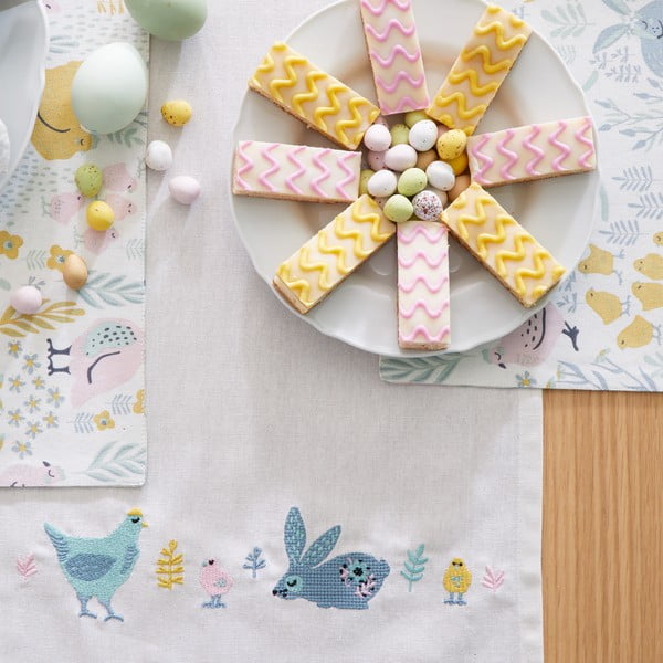 Pamut asztali futó 32x220 cm Cottage Friends – Catherine Lansfield-image-3