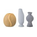 Agyagkerámia kézzel készített váza készlet 3 db-os (magasság 12,5 cm) Miacecilia – Bloomingville