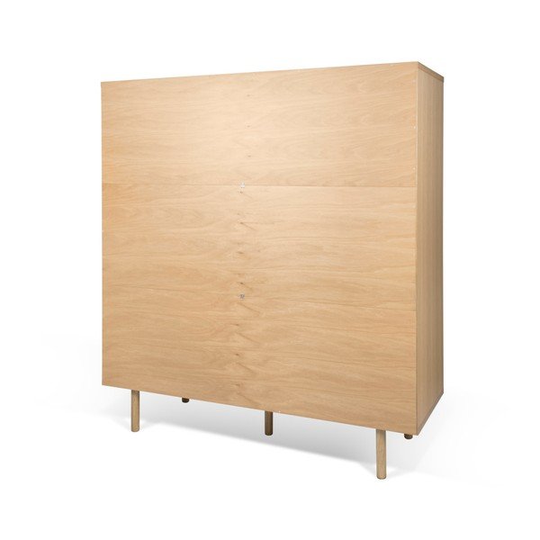 Dann Oak fehér-szürke szekrény - TemaHome-image-3