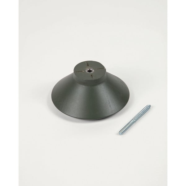 Szürkészöld fali fa akasztó szett 3 db-os Nadua – Kave Home-image-3