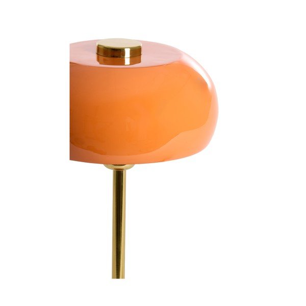 Narancssárga asztali lámpa fém búrával (magasság 40 cm) Surin – Light & Living-image-4