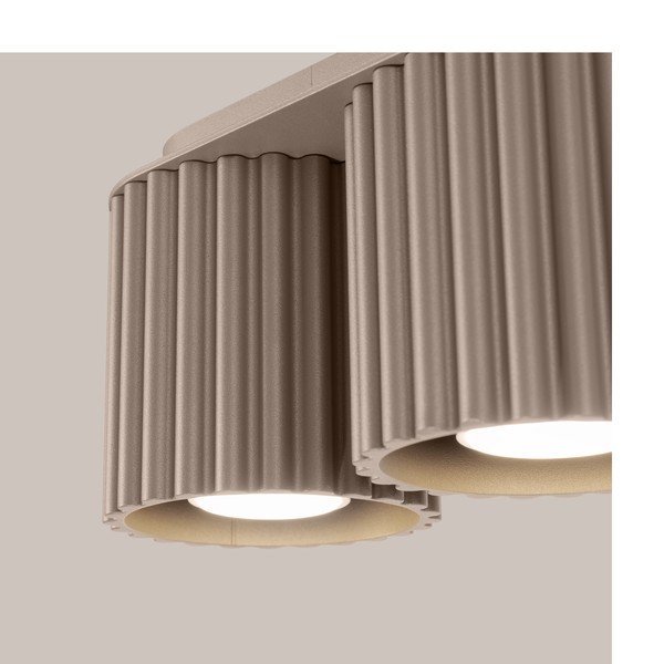 Szürkésbarna fém spotlámpa 10x21 cm Zora – Sollux-image-1