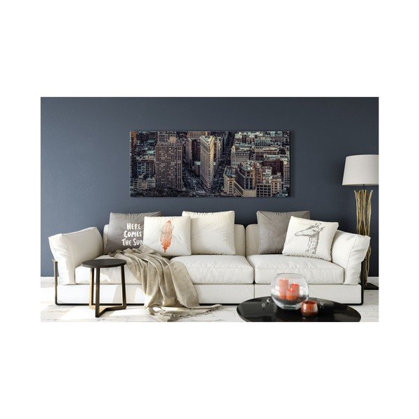 Canvas Silver City kép, 60 x 150 cm - Styler-image-1
