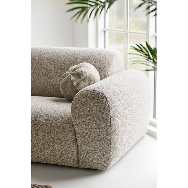 Szürkésbézs sarokkanapé (bal oldali-heverő résszel) Clyde – House Nordic-image-4