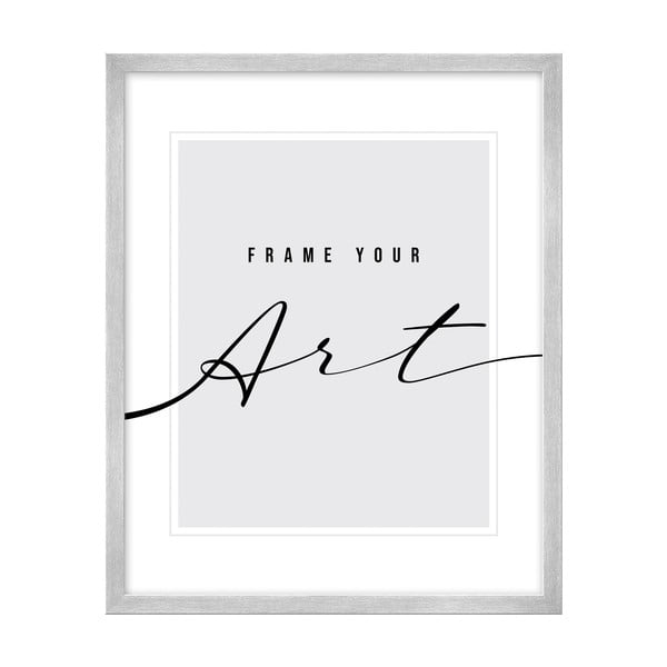 Ezüstszínű álló-fali képkeret 20x26 cm – knor-image-1