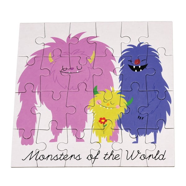 Monsters Of The World puzzle, 24 db-os - Rex London