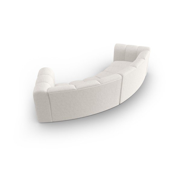Fehér kanapé 322 cm Lupine – Micadoni Home-image-3