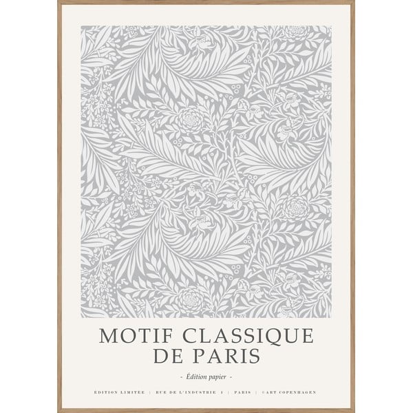 Keretezett poszter 50x70 cm Motif Classique – Malerifabrikken