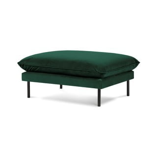 Vienna zöld bársony lábtartó, 100 x 80 cm - Cosmopolitan Design