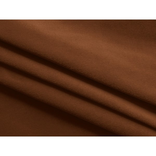 Terrakotta színű bársony lábtartó Kapua – Makamii-image-3