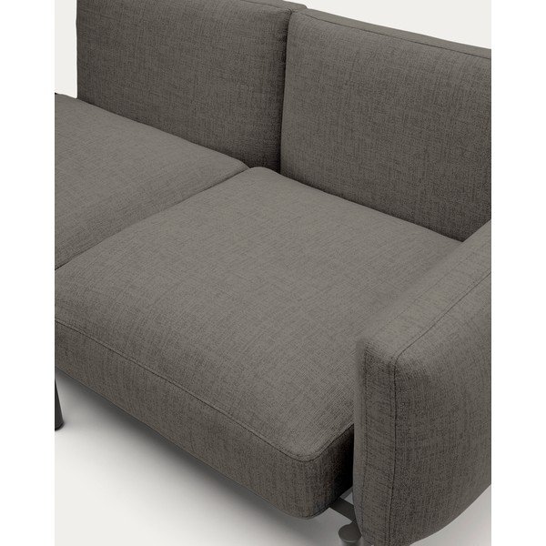 Sötétszürke kárpitozott kerti kanapé Sorells – Kave Home-image-3