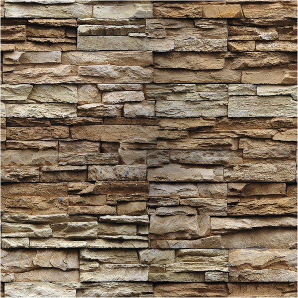 Bricks dekoratív falimatrica, 40 x 40 cm - Ambiance-image-2