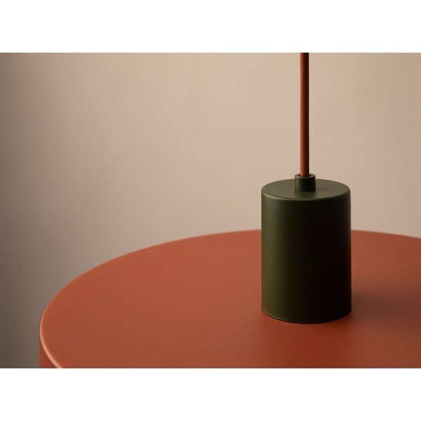 Téglavörös fém függőlámpa ø 30 cm Ori – Micadoni -image-4