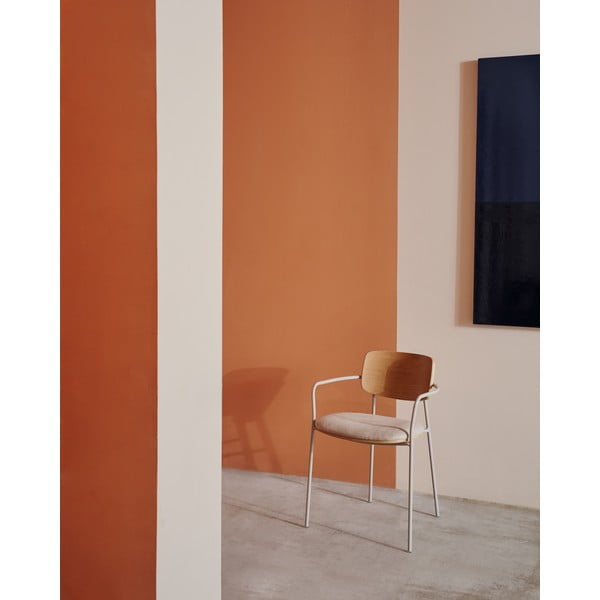 Bézs étkezőszék szett 4 db-os Maureen – Kave Home-image-1