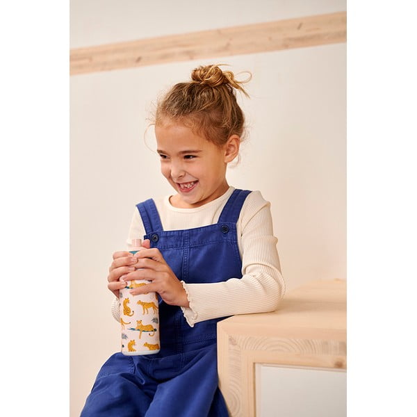 Világoszöld gyerek ivópalack 400 ml Little farm – Mepal-image-3