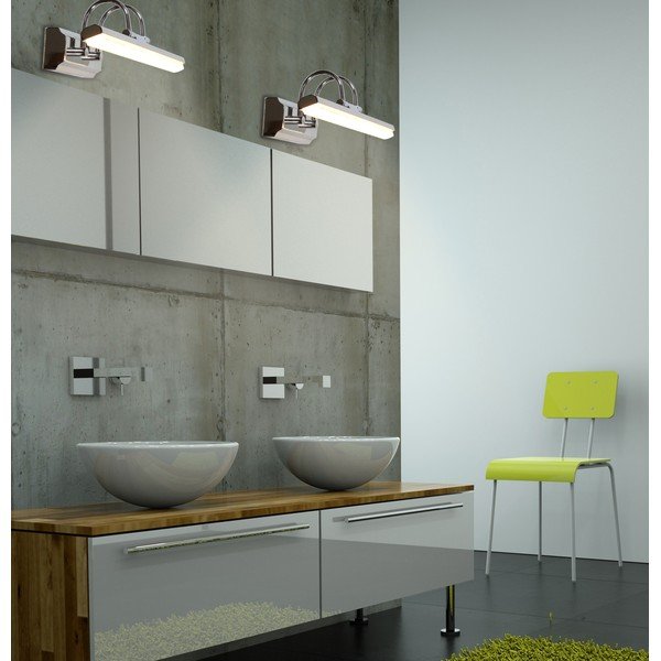 Szürke LED fali lámpa Gizel – Candellux Lighting-image-1