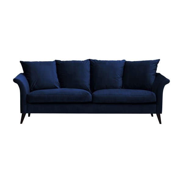 Chloe kék háromszemélyes kanapé - The Classic Living