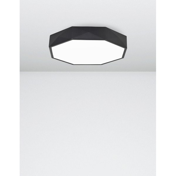 Matt fekete alumínium LED mennyezeti lámpa Eben – Nova Luce-image-3