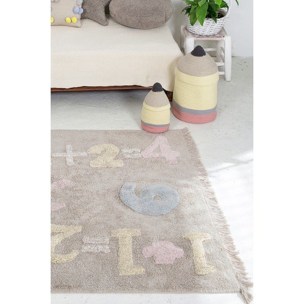 Textil játéktároló kosár ø 13x30 cm Pencil Small – Lorena Canals-image-4