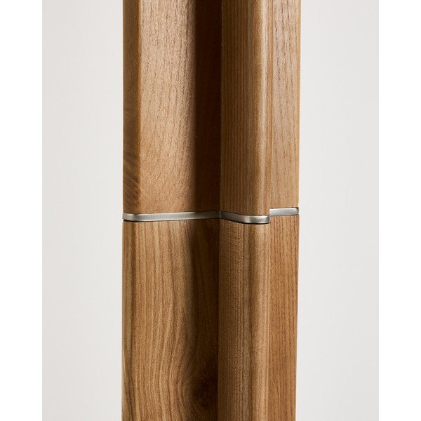 Fehér-barna állólámpa textil búrával (magasság 150,5 cm) Niani – Kave Home-image-3