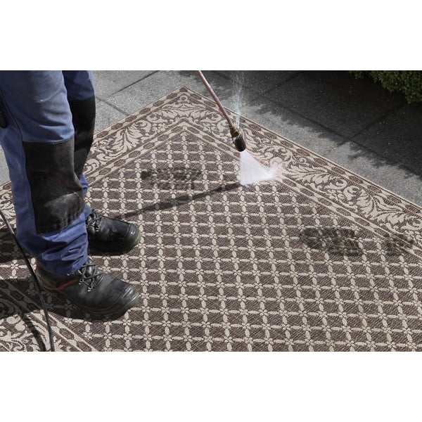 Royal szürke-krémszínű kültéri szőnyeg, 160 x 230 cm - NORTHRUGS-image-1