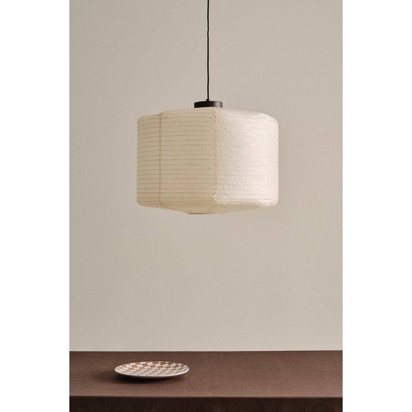 Bézs papír függőlámpa ø 60 cm Siv – Jotex-image-2