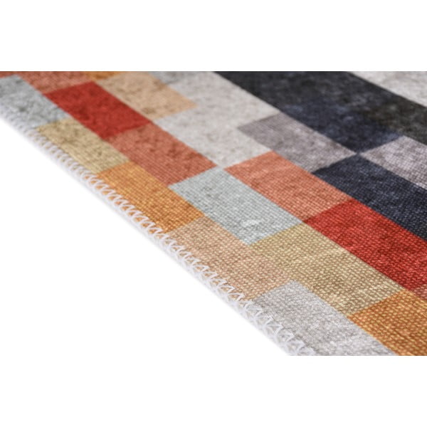 Narancssárga-szürke mosható szőnyeg 160x230 cm Blocks of Fun – Vitaus-image-2