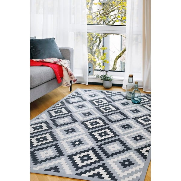 Saka szürke kétoldalas szőnyeg, 100 x 160 cm - Narma-image-3