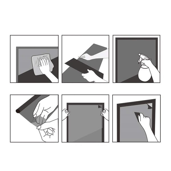 Lines matt üvegmatrica védőfóliával, hosszúság 2 m - Ambiance-image-3