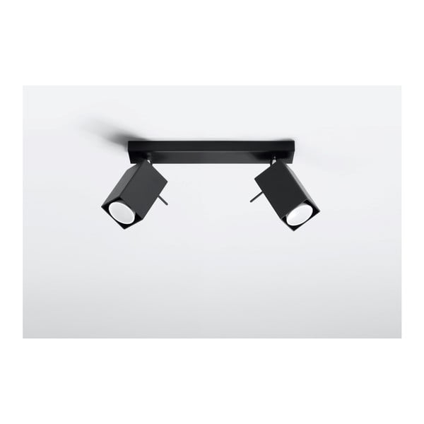 Toscana fekete mennyezeti lámpa - Sollux-image-1