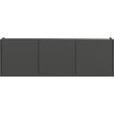 Antracitszürke TV-állvány 138x45 cm Piana – Germania