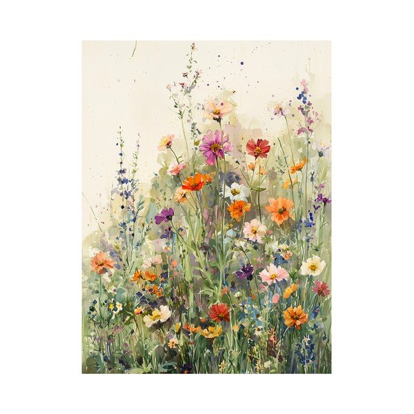 Kép 60x80 cm Wildflowers – Styler