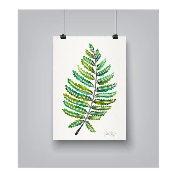 Fern Leaf by Cat Coquillette 30 x 42 cm-es plakát