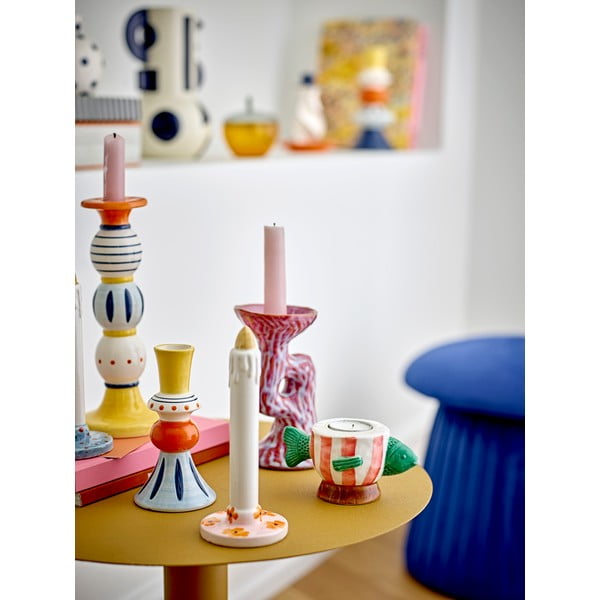 Agyagkerámia gyertyatartó Ivalie – Bloomingville-image-2