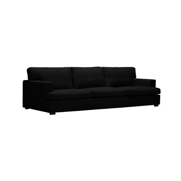 Daphne fekete kanapé, 235 cm - Windsor & Co Sofas-image-1