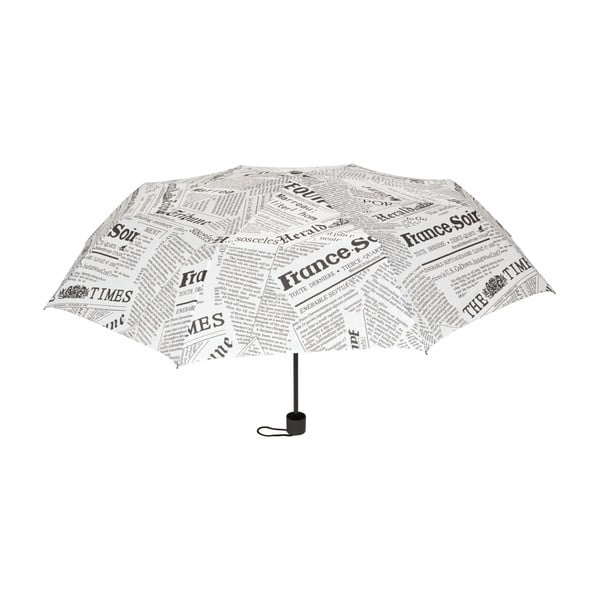 Newspaper fehér újságmintás esernyő - Le Studio