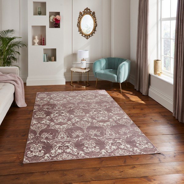 Mályvaszínű szőnyeg 200x285 cm Imperial Wine – Think Rugs-image-1