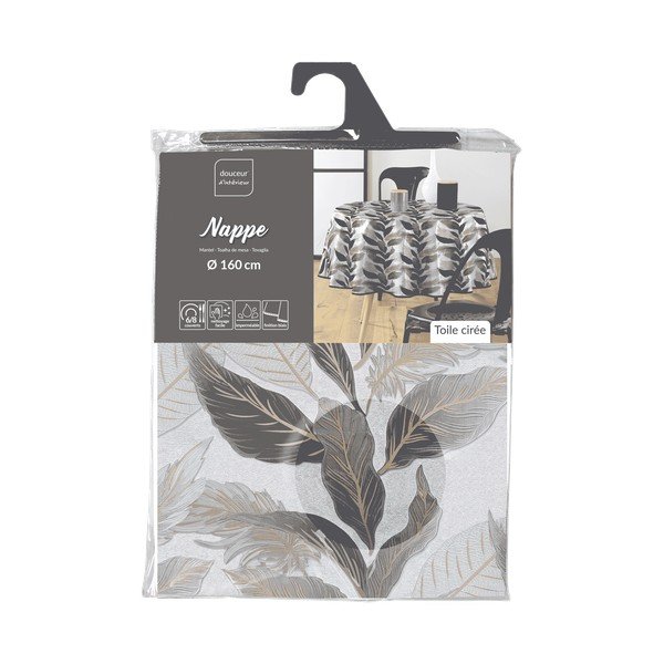 Lemosható asztalterítő ø 160 cm Oralia – douceur d'intérieur-image-4