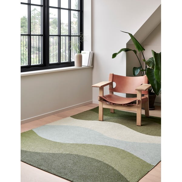 Zöld kültéri-beltéri futószőnyeg 70x300 cm Urvi Woods – Pappelina-image-4