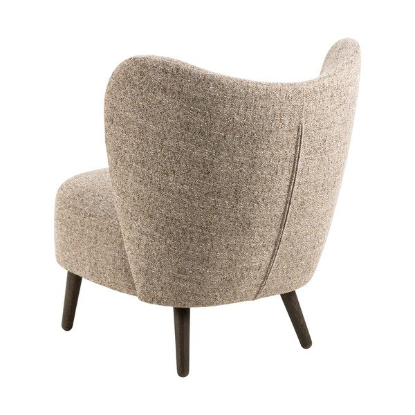 Bézs buklé fotel Elmont – Actona-image-2