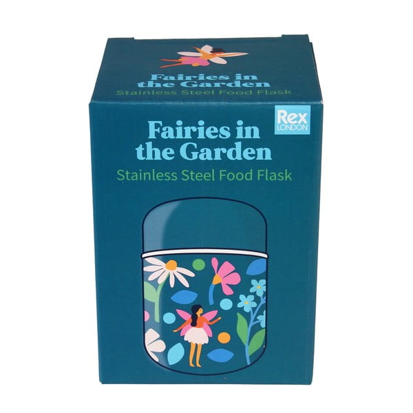Kék ételtartó gyerek termosz 280 ml Fairies in the Garden – Rex London-image-4