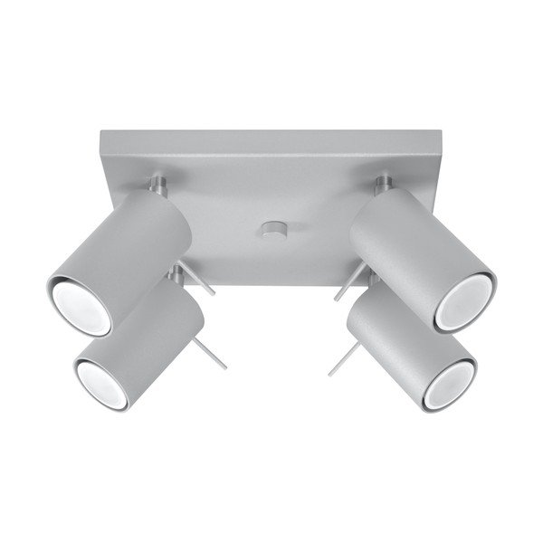 Etna Quatre szürke mennyezeti lámpa - Sollux-image-3