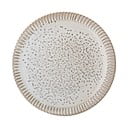 Thea szürke-fehér agyagkerámia tányér, ø 20 cm - Bloomingville
