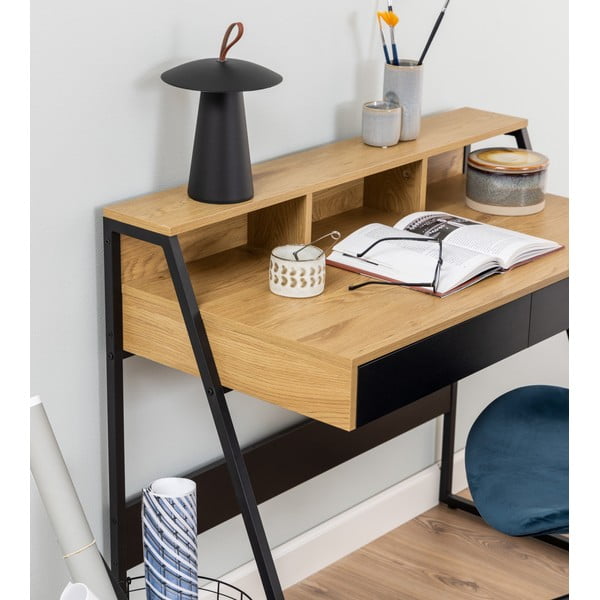 Reece íróasztal, 100 x 50 cm - Actona-image-1