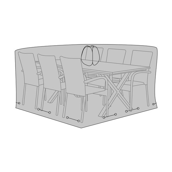 Kerti asztal takaróponyva 235x155x95 cm – House Nordic-image-1